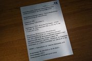 Табличка информационная серебряная с печатью